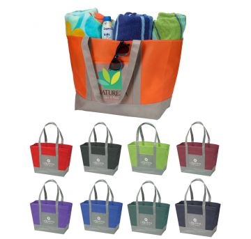 Nonwoven Boat Bag with Front Pocket